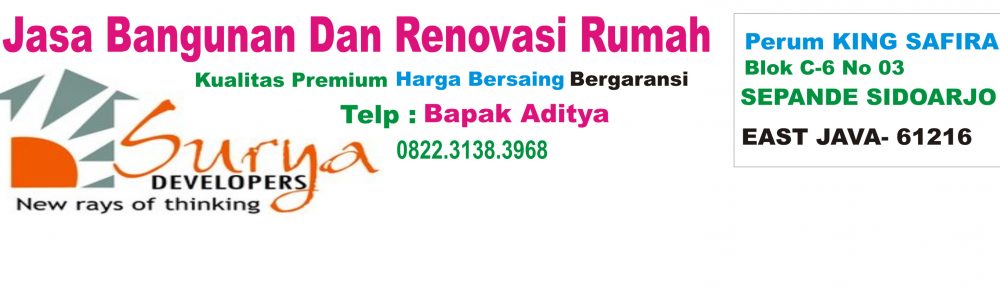 Renovasi Rumah Murah Di Surabaya – Renovasi Rumah Di Surabaya – Hub. 0817.4778.544